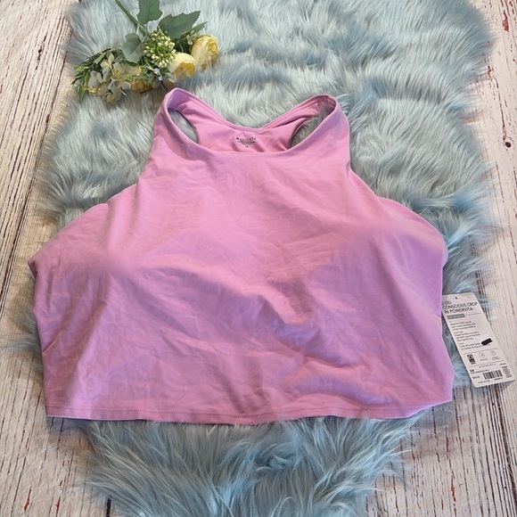 NWT Athleta Conscious Crop D-DD In Powervita in Opaque Lilac sz 3X - Picture 2 of 11